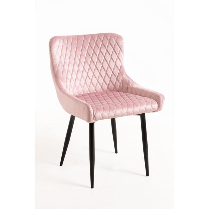 

Sillas Comedor - Silla Sanda Terciopelo - Rosa