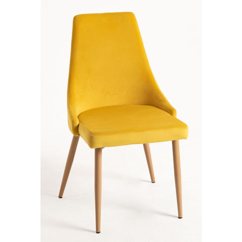 

Sillas Comedor - Silla Stoik Wood - Amarillo