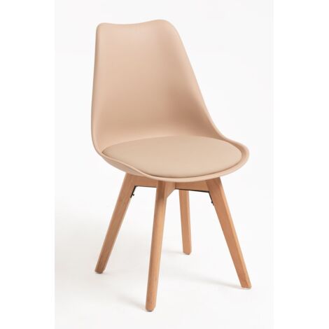 Sillas Comedor - Silla Synk Basic - Beige Tapioca
