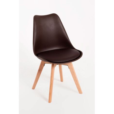Sillas Comedor - Silla Synk Basic - Marrón
