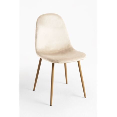 REGALOS MIGUEL Sillas Comedor - Silla Teok Terciopelo - Verde azulado