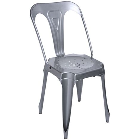 Sillas Comedor - Silla Ulix - Gris metalizado
