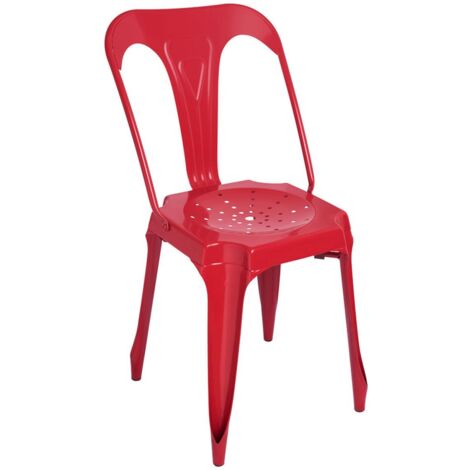 Sillas Comedor - Silla Ulix - Rojo