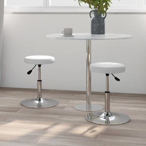 Sillas de comedor 2 unidades cuero sintético