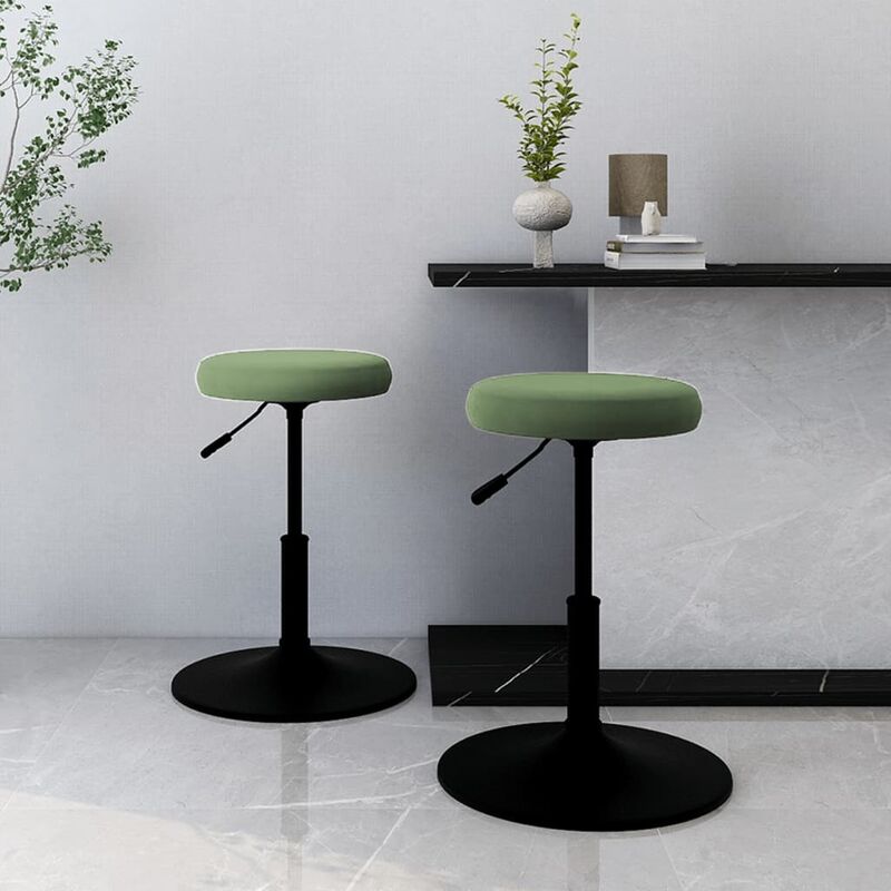 

Sillas de comedor 2 unidades terciopelo verde oscuro