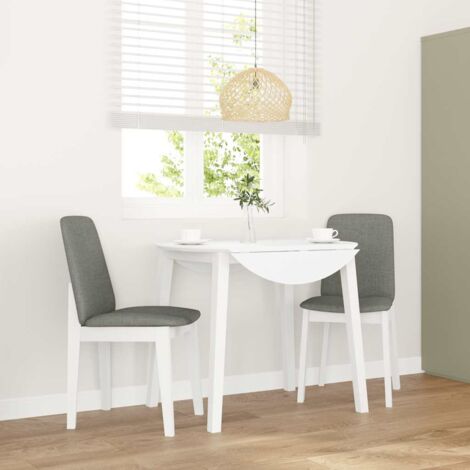 Sillas de comedor con cojines 2uds madera maciza  caucho