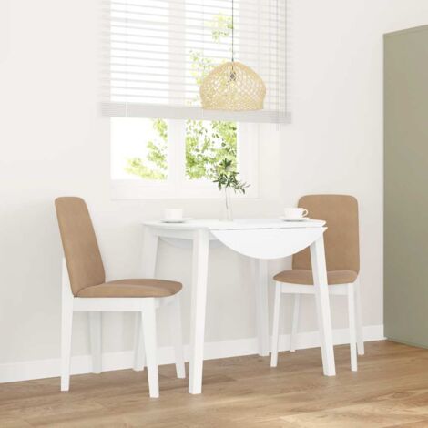 Sillas de comedor con cojines 2uds madera maciza  caucho