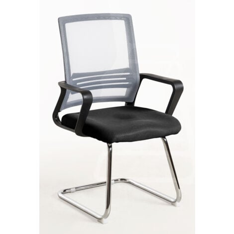Sillas de escritorio - Silla Confidente Kole - Gris