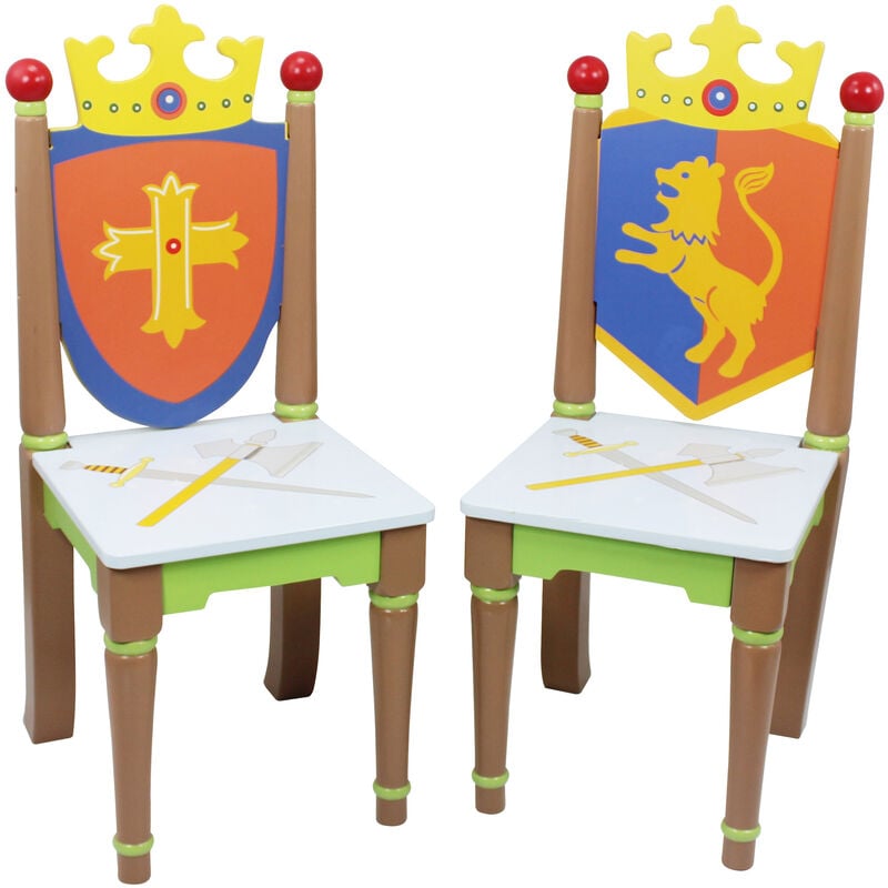 

Sillas de madera Knights & Dragons de para niños TD-11837A2 - Fantasy Fields