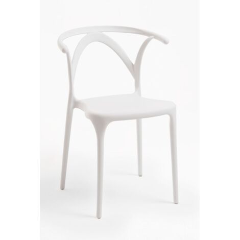 Sillas Jardín - Silla Aniel - Blanco