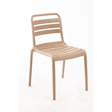 Sillas Jardín - Silla Belia - Beige