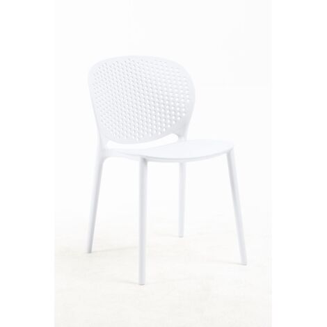 Sillas Jardín - Silla Brandi - Blanco