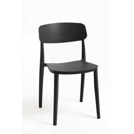 Sillas Jardín - Silla Bri - Negro