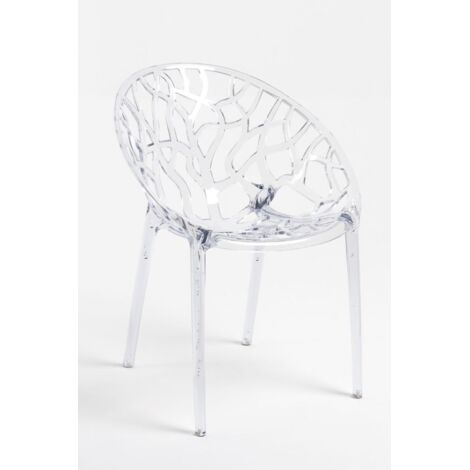 Sillas Jardín - Silla Nido Transparente - Transparente