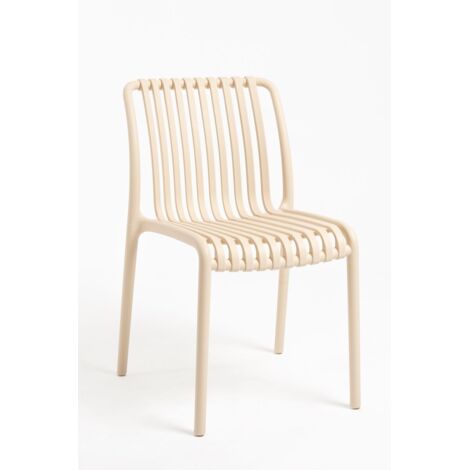 Sillas Jardín - Silla Somer - Beige