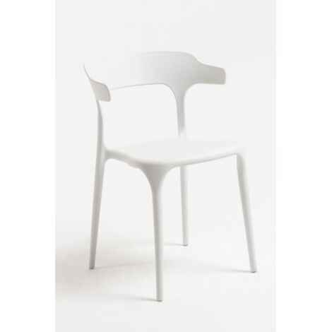 Sillas Jardín - Silla Teul - Blanco
