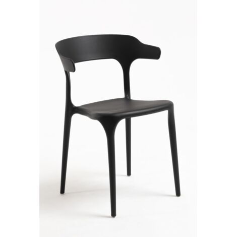 Sillas Jardín - Silla Teul - Negro