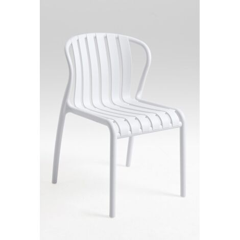 Sillas Jardín - Silla Vacky - Blanco