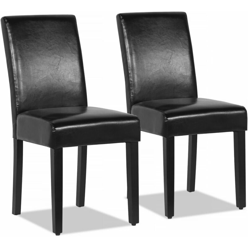 

Sillas Luna - Blanco - Pack de 2 - Negro