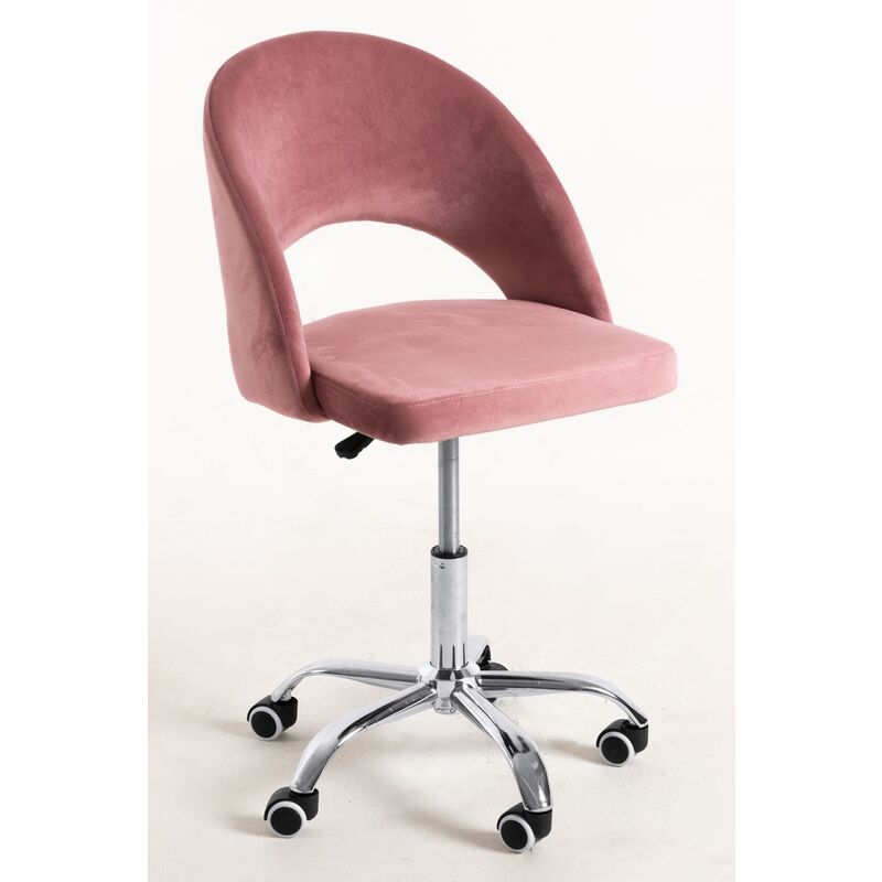 

Sillas Oficina - Silla Hole Terciopelo Office - Rosa