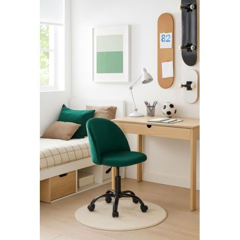 Sillas - Silla Black Vint Office - Verde