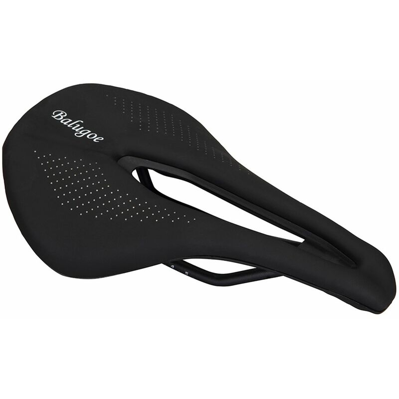 

Sillin de asiento de bicicleta Sillin de bicicleta de carretera de montana Cojin de asiento de carreras de ciclismo suave transpirable,Negro