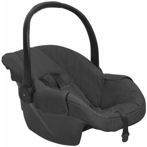 Sillita de coche para bebés gris antracita 42x65x57 cm