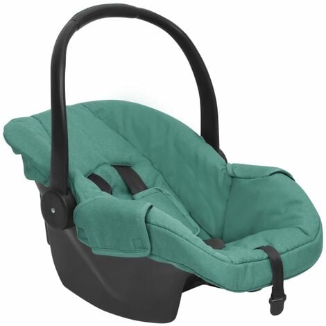 Sillita de coche para bebés verde 42x65x57 cm