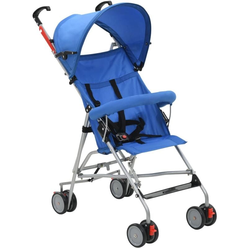 

Sillita de paseo para bebe azul acero