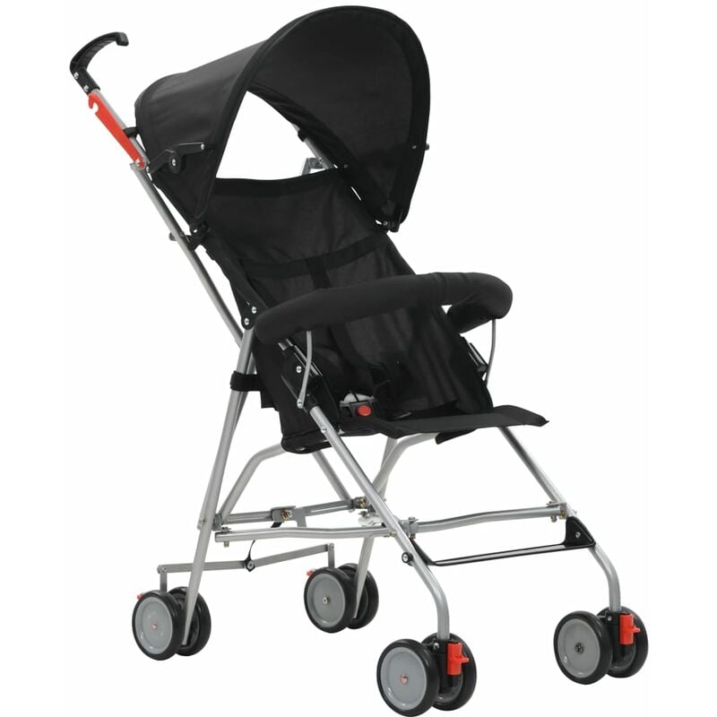 

Sillita de paseo para bebe negra acero