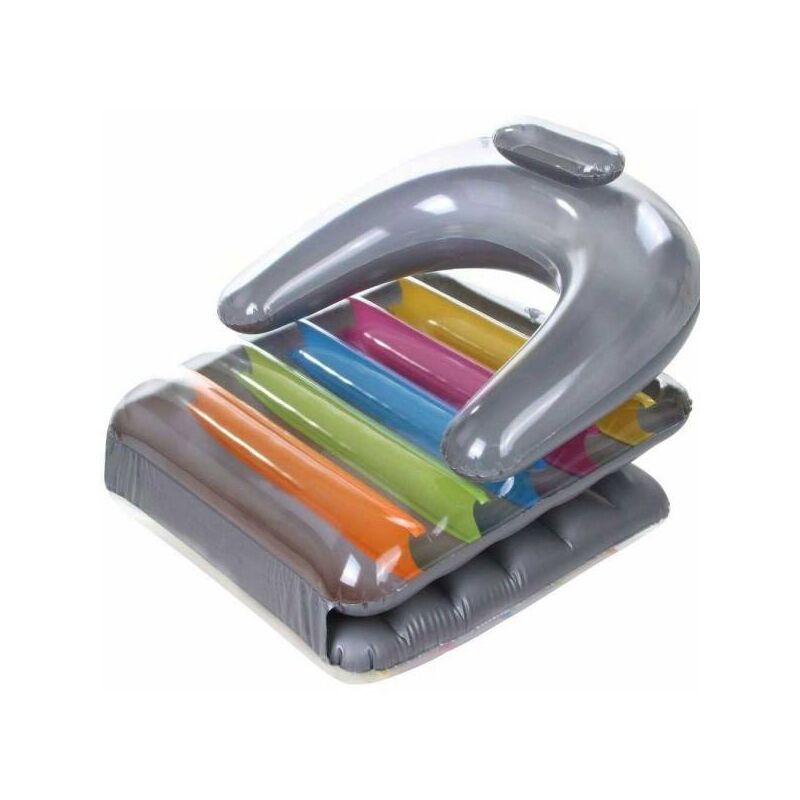 Colchoneta Hinchable Multicolor 198X84Cm Para Mar Piscina Plegable