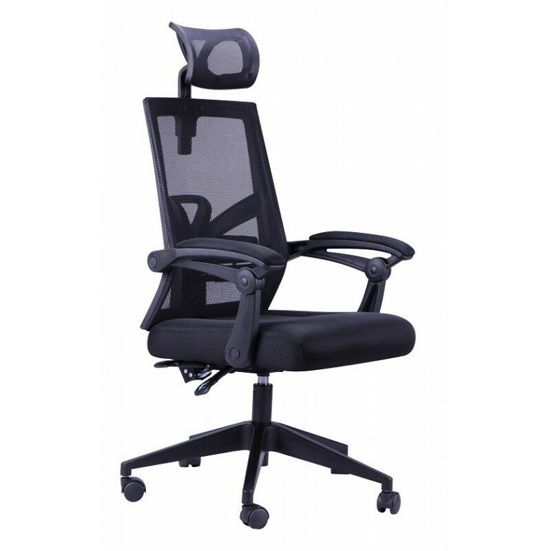 

Mirakemueble - Sillón de oficina con cabezal Ringo - Negro