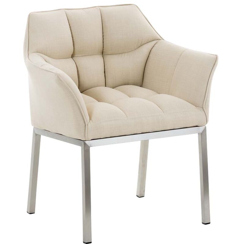 

CLP - Sillón De Salón Octavia En Tela Crema