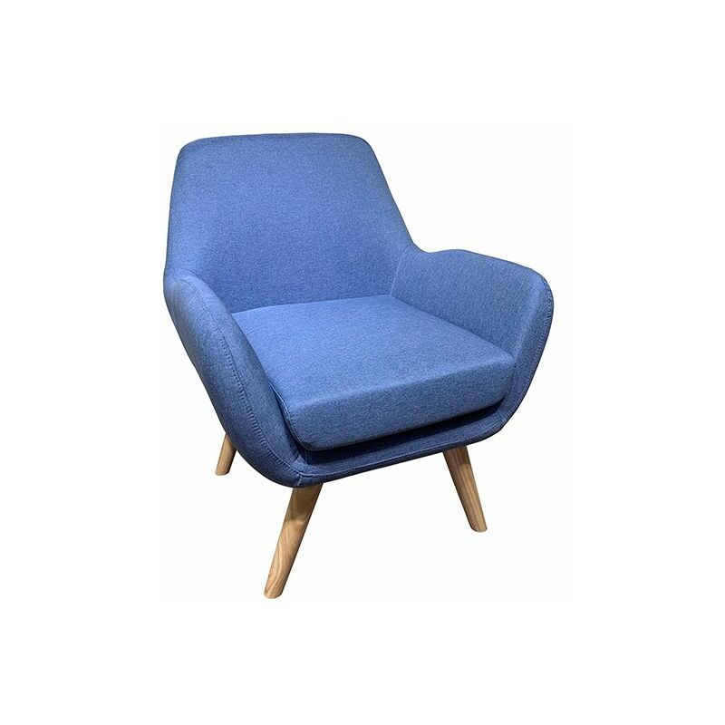 

Sillón velvet madera de haya (73 x 78 x 87 cm) - Rogal