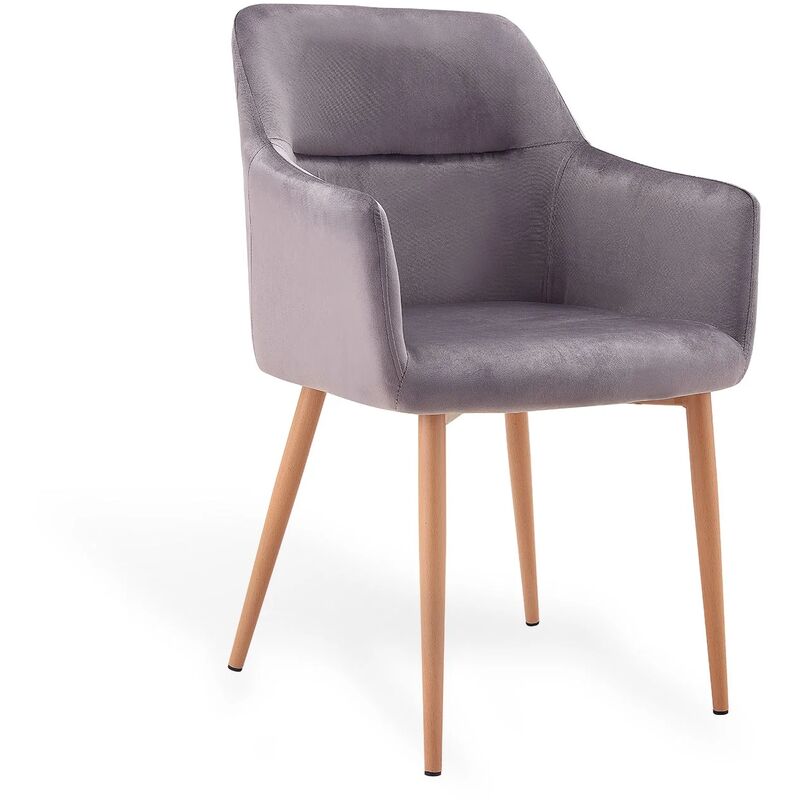 

Lúzete - Sillón Ainsley Terciopelo Gris