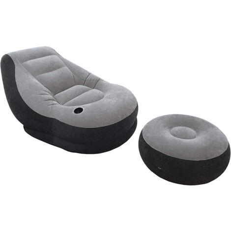 Sillón Airbed 'Lounge' Con Puf Cm 99 X 130 X 76