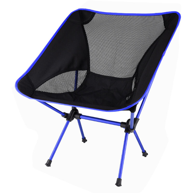 

Sillon al aire libre plegable portatil, silla de playa, silla de pesca,Azul oscuro