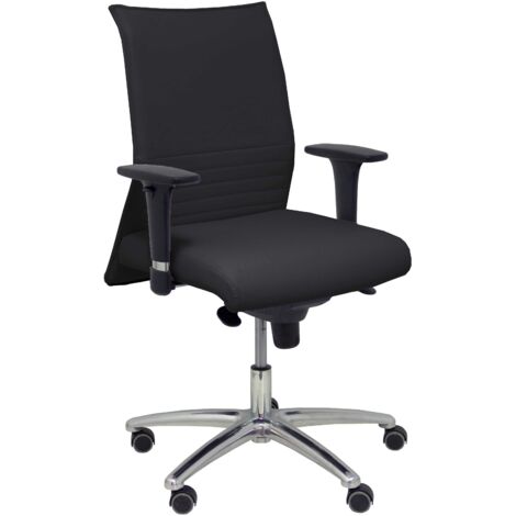 Sillón Albacete confidente piel negro hasta 160 kg