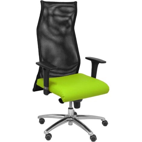 Sillon Albacete malla similpiel verde pistacho