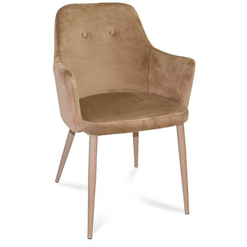 

Sillón Alfy Nature Beige Alfy Velvet Ancho: 57 Cm X Largo: 56 Cm X Alto: 87 Cm