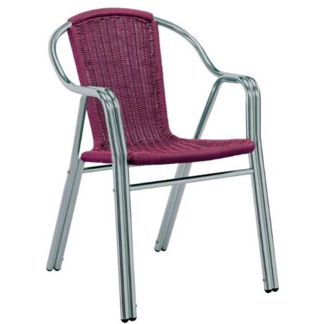SILLON ALUMINIO EDGE COMFORT BURDEOS