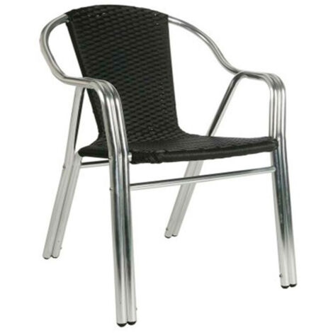 SILLON ALUMINIO EDGE COMFORT NEGRO