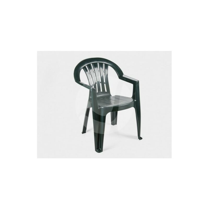 

Sillón CANARIAS, monoblock, apilable, verde