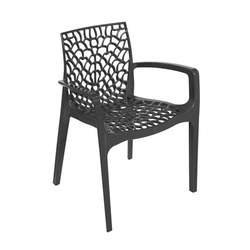

Sillón CAPRICHO, polipropileno antracita*
