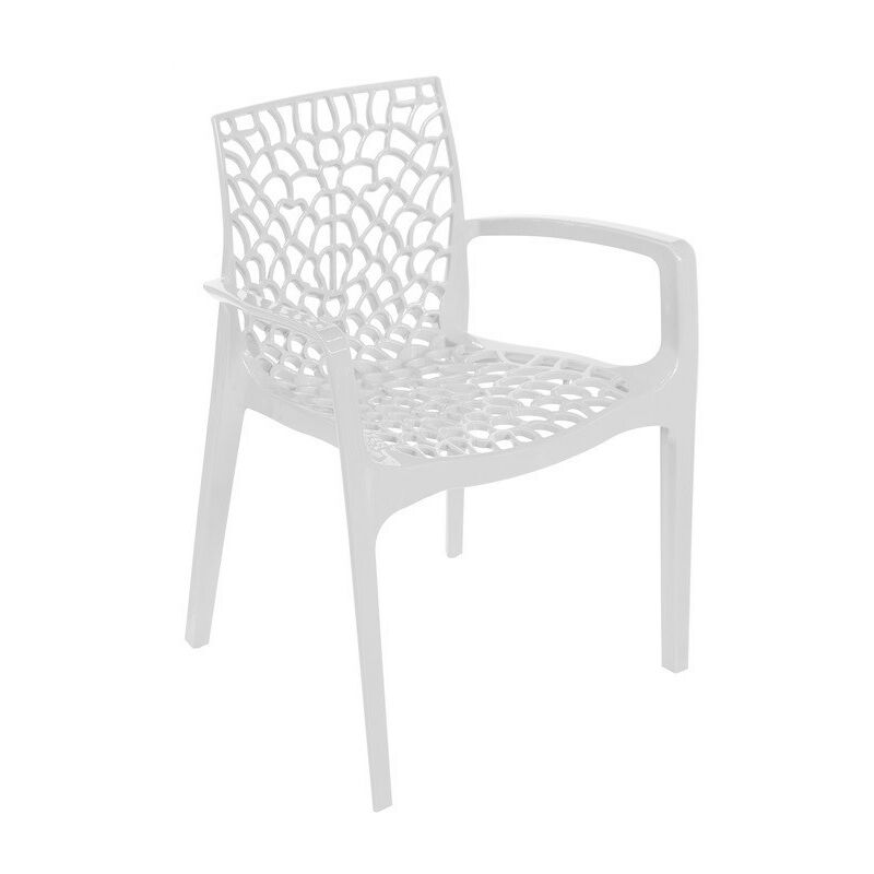 

Sillón CAPRICHO, polipropileno blanco*