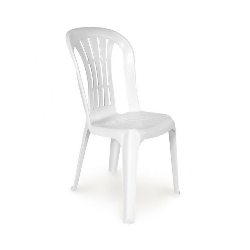 

Silla CANARIAS, monoblock, apilable, blanco