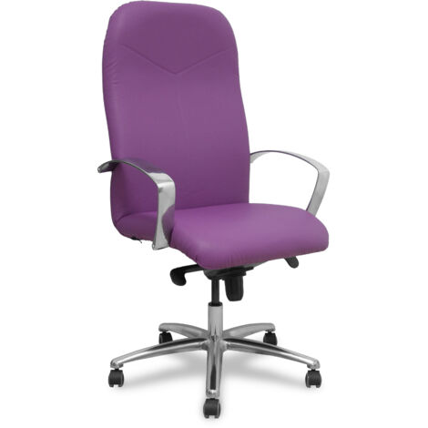 Sillón Caudete similpiel morado