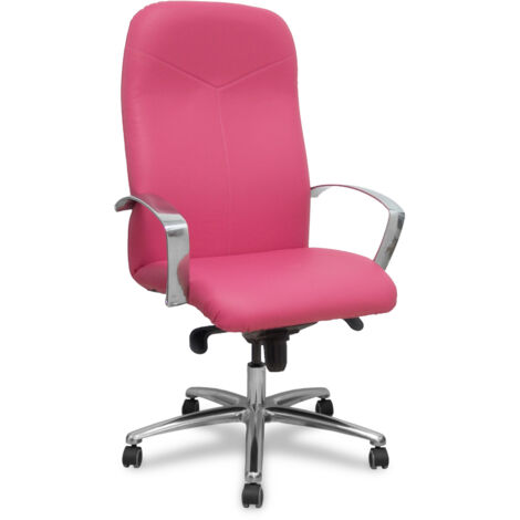 Sillón Caudete similpiel rosa