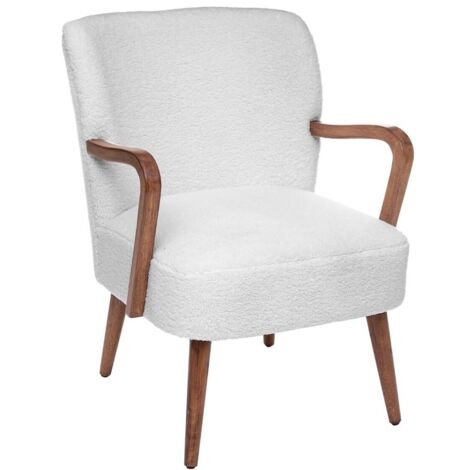 Sillón «Chiara» - blanco - Atmosphera créateur d'intérieur