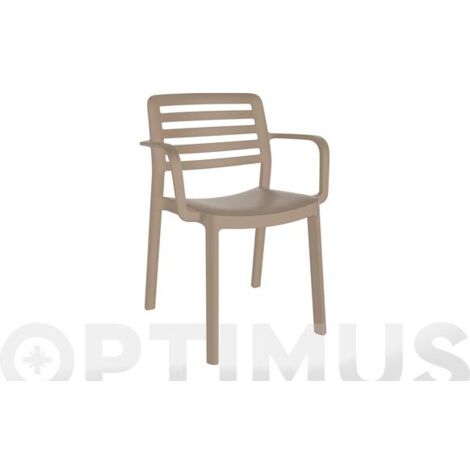 SILLON CON BRAZOS POLIPROPILENO  WIND ARENA - 04565.P17